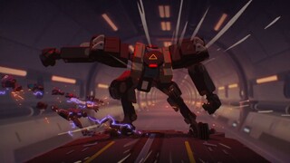 *k buta di episode ke-15 "Love Death and Robots", pengemudi robot tua dihancurkan satu demi satu,