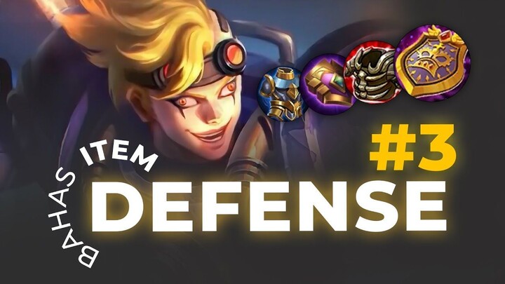 BAHAS ITEM DEFENSE Part 3  MLBB