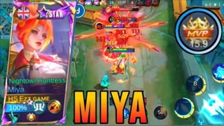 KEJAR GLOBAL MIYA !!! SPAM MAIN MIYA DI RANKED | mobile legends bang bang