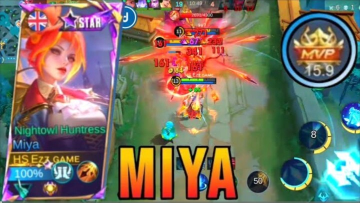 KEJAR GLOBAL MIYA !!! SPAM MAIN MIYA DI RANKED | mobile legends bang bang