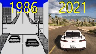 Evolution of Open World Driving Games