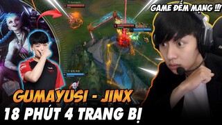 BÌNH LUẬN RANK HÀN : JINX TRONG TAY GUMAYUSI THỂ HIỆN SỰ ÁP ĐẢO VỚI 4 TRANG BỊ CHỈ SAU 18 PHÚT