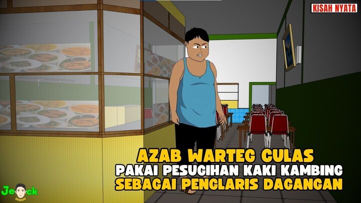 AZAB WARTEG CULAS PAKAI PESUGIHAN NYI ROROKIDUL SEBAGAI PENGLARIS DAGANGAN