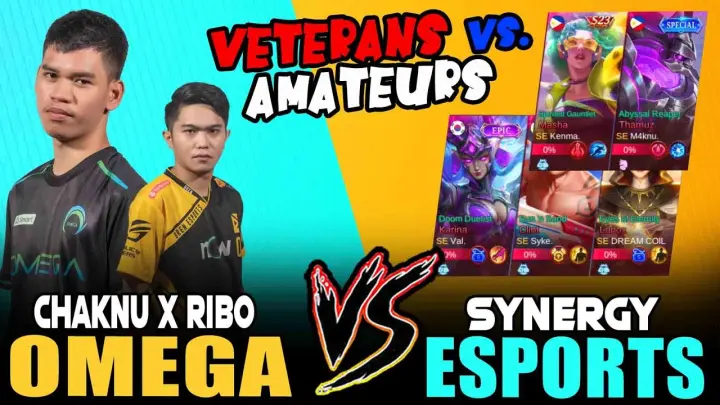 KING OF COMEBACK?CHAKNU x RIBO CONNECTION...OMEGA VS SYNERGY ESPORTS ~ MOBILE LEGENDS