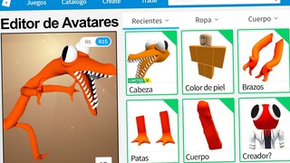 Creamos el PERFIL de ORANGE (RAINBOW FRIENDS) en ROBLOX !! | Rovi23 Roblox