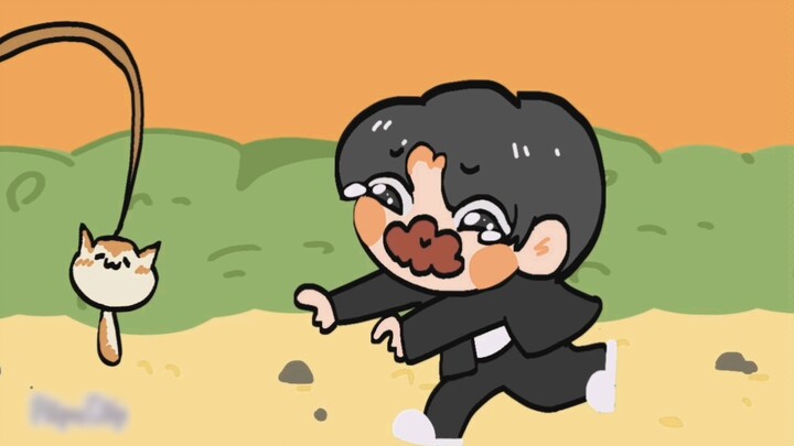 [Handwritten calligraphy] When you steal KB’s help