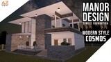 LifeAfter: Manor Design - Modern Style Cosmos | Tutorial + Blueprint