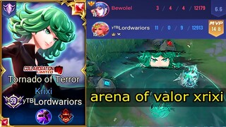 arena of valor xrixi aov krixi build rov aov krixi gameplay