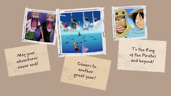 One Piece - Video Greetings