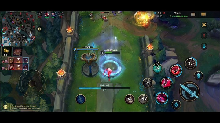 LMHT Tốc Chiến - BEST KATARINA Trở Lại Múa Cân 9 Vẫn Còn Khá Dễ