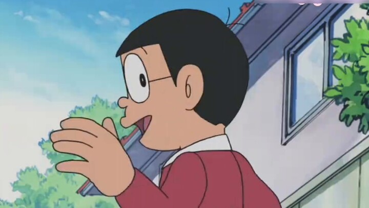 One of the few highlights of Nobita~ He is indeed a sharpshooter!!!