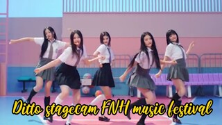 Ditto Stage cam FNH 2023 music festival - newjeans