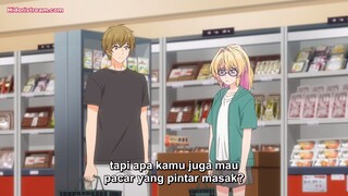 Eps_7 senior kerja blonde cantik sok keras tapi aslinya canggung [My Awkward Senpai]