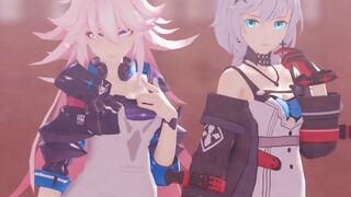 [ Honkai Impact 3/MMD] Chocolate Cream (Mei & Kiana Yaezakura & Kallen)