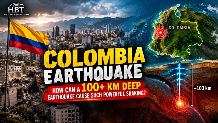 Colombia M7.4 Earthquake — How Can a 100+ KM Deep Earthquake Cause Such Powerful Shaking?