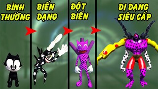 GTA 5 - Tôi biến thành Cartoon Cat đột biến siêu cấp từ 1 con mèo ở đợ | GHTG