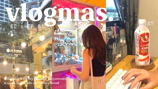 vlogmas ep. 1 🎄reunited with friends, completion week, lots of eating ⭐️ ft. TokyoTreat