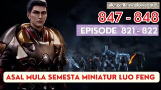 Berdirinya Asal Mula Semesta Miniatur Milik Luo Feng