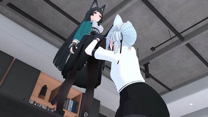 The black stockings of Hoshimi Masa in "Endless Dungeon" are so sexy!