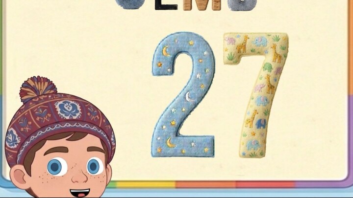#учимцифру27 #цифра27 #учимцифры #учимсяиграя #развивашки #длядетей #малыши #детскийконтент #обучени