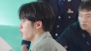 Teacher Tan really can’t sit still on the set.