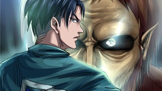 The soldier killed the giant beast for the second time (self-made by the up owner)