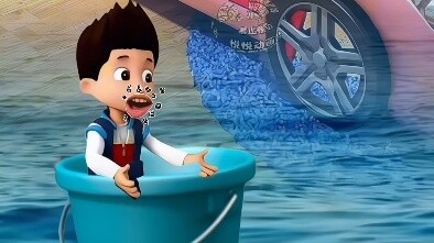 Siapapun yang datang untuk menyelamatkan adalah Archie dari Paw Patrol.