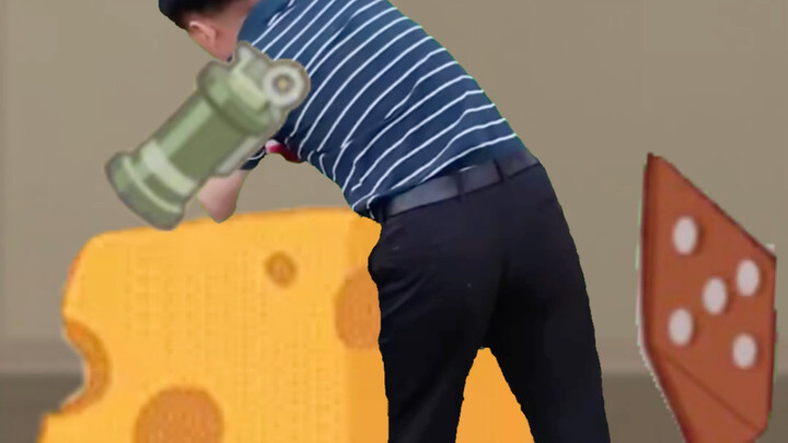 Detective Showzai caught sneaking cheese