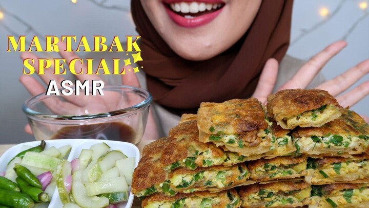 ASMR Martabak Telur Spesial | Eating Sound | ASMR Indonesia | Moi Eat ASMR