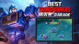 Goddamn this is the best Transformers Skin Yet + Godly Damage | Mobile Legends