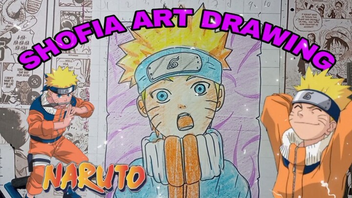 drawing Uzumaki Naruto