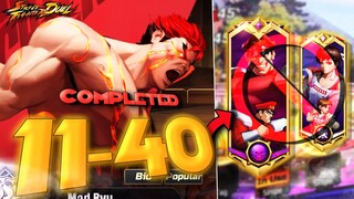 HOW TO BEAT STAGE 11-40!!! SECRET TIPS [NO BISON/SAKURA] Street Fighter Duel