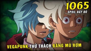 [ Spoil One Piece 1065 đầy đủ ] Vegapunk tấn công nhóm Nami Sanji , Luffy tìm thấy Robot cổ đại