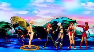 Cal SP Vs Kof Sexy Girls Team