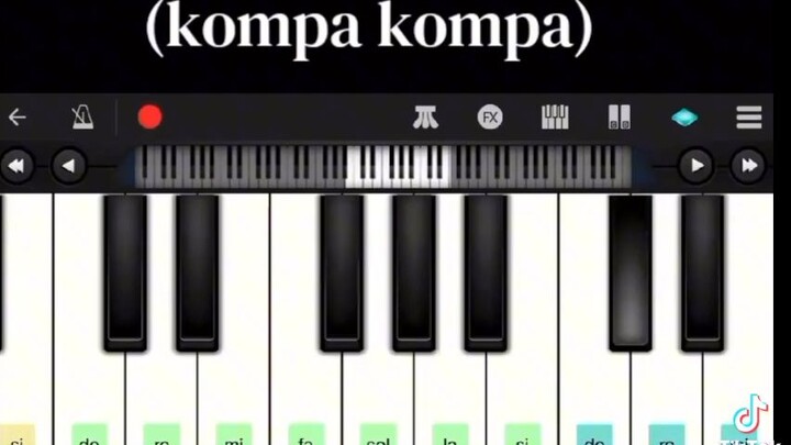 kompa kompa piano version