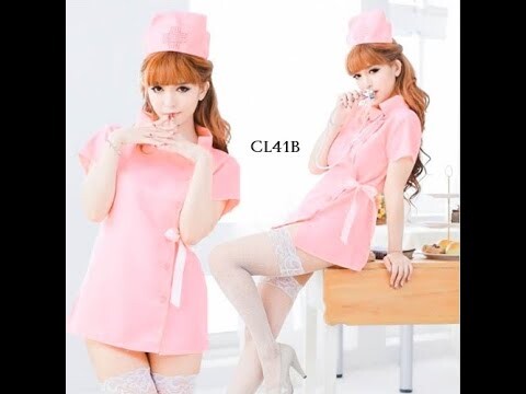 [ READY ] LINGERIE SEXY KOSTUM COSPLAY PERAWAT SEKSI SEXY COSTUME NURSE PINK CL41B