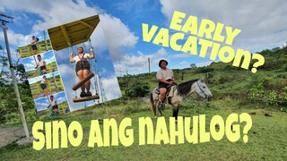 EARLY VACATION? Sino ang nahulog?