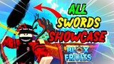 EVERY SWORD Showcase in blox fruits
