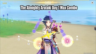 The Almighty Arataki Great and Glorious Drumalong Festival Event Day 1 Max 323 Combo Gameplay