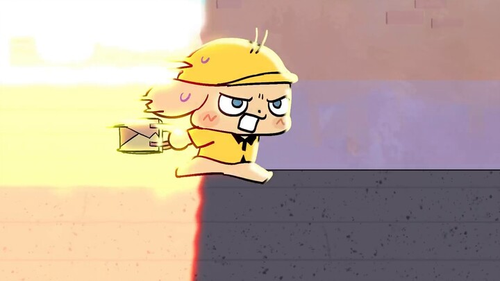 [Bang Bang Dog Animation] Boss, does this takeaway have to be delivered?