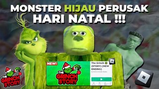 ALUR CERITA ROBLOX : THE GRINCH MONSTER PENGGANGGU HARI NATAL !!!  Roblox
