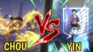YIN VS CHOU , ADU TANGAN KOSONG !