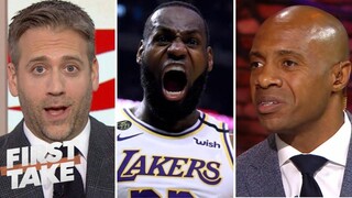 "LeBron is still the G.O.A.T, can still carry the Lakers to the playoffs" - Max Kellerman