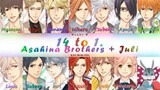 SONG :14 TO 1 DISCOVER BY ASAHINA BROTHER AND JULI  ANIME:BROTHER CONFLICT