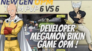 DEVELOPER MEGAMON BIKIN GAME ONE PUNCH MAN - OPM ONE HIT ONE KILL