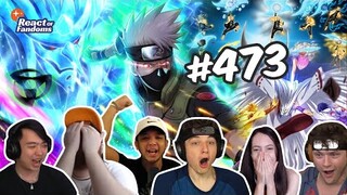 🔥 Kakashi´s SUSANO 🔥 REACTION Mashup [Shippuden 473] JP 🇯🇵 Sharingan Again[ナルト 疾風伝] [海外の反応]