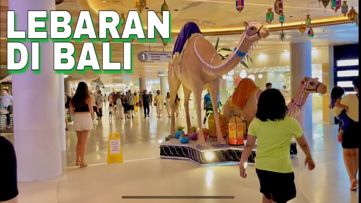 KUTA BALI & BEACH WALK MALL suasana arus balik libur LEBARAN