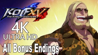 The King of Fighters XV - All Bonus Endings [HD 1080P]