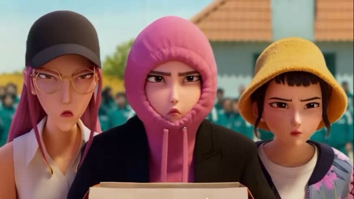 kpop demon hunters in squid game