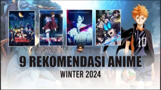 9 REKOMENDASI ANIME WINTER 2024